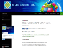 Tablet Screenshot of cuberos.cl